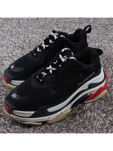 Triple S Black Red 36 230 - BALENCIAGA - BALAAN 1