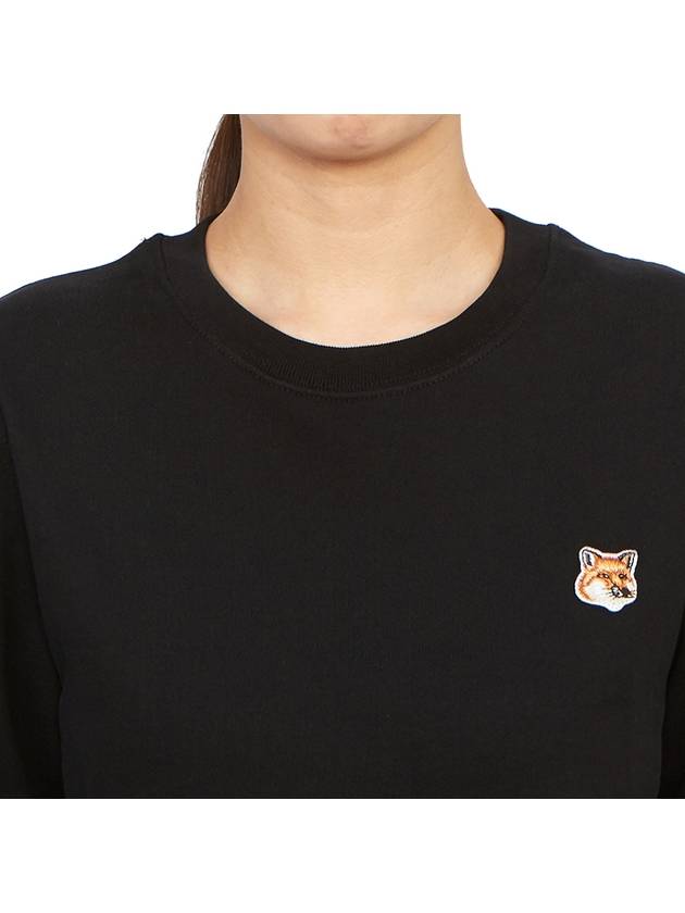 Fox Head Patch Regular Sweatshirt Black - MAISON KITSUNE - BALAAN 6