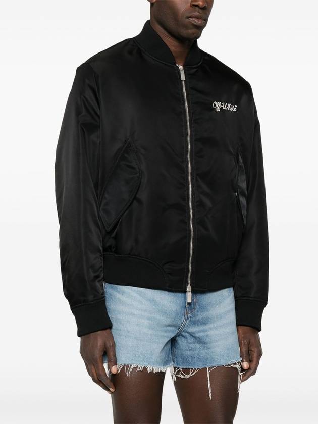 Script NYL bomber jacket - OFF WHITE - BALAAN 4