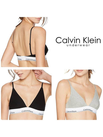 CK Women’s Sports Bralette QF1061 - CALVIN KLEIN - BALAAN 1