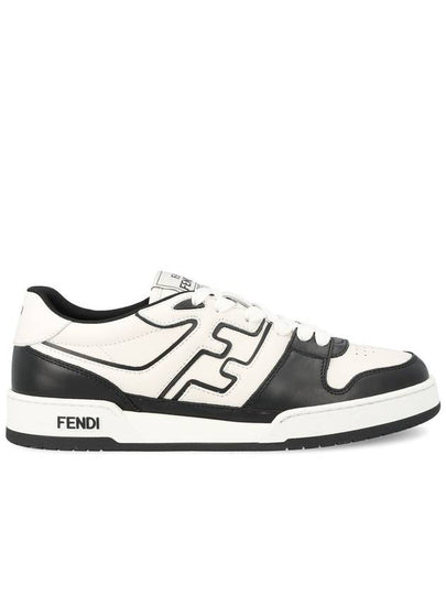 Match Low Top Sneakers Black - FENDI - BALAAN 2