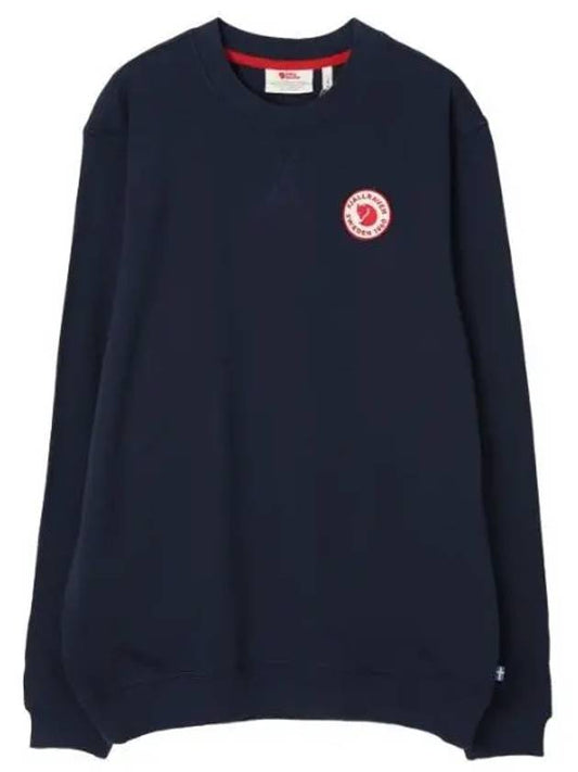 Men s Logo Badge Sweater Long Sleeve T shirt - FJALL RAVEN - BALAAN 1