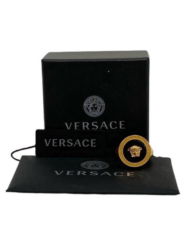 Tribute Medusa Enamel Ring Ring DG57285 - VERSACE - BALAAN 6