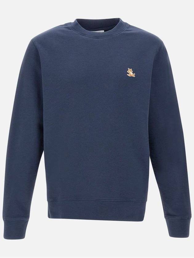 Chillax Patch Regular Sweatshirt Eclipse Blue - MAISON KITSUNE - BALAAN 2