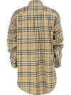 Vintage Check Overfit Shirt Beige - BURBERRY - BALAAN 4