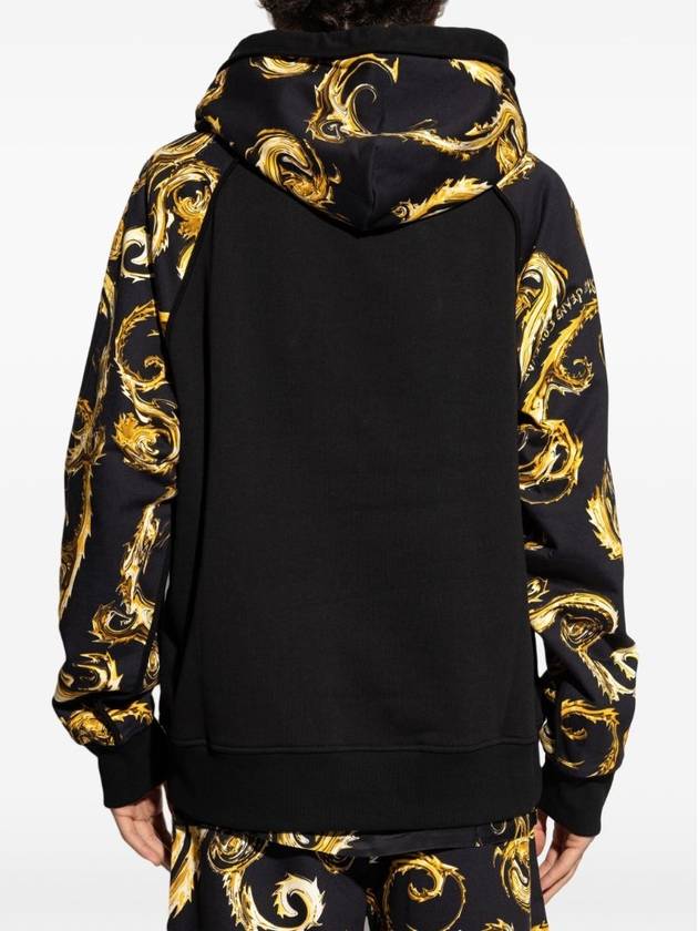 Chromo Couture Regular Fit Hoodie - VERSACE - BALAAN 4