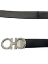 Ferragamo Gancini doublesided belt 686671 - SALVATORE FERRAGAMO - BALAAN 6