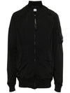 Nycra R Bomber Jacket Black - CP COMPANY - BALAAN 2