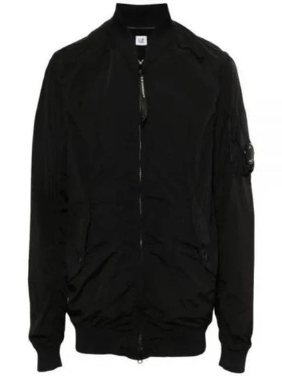 Nycra R Bomber Jacket Black - CP COMPANY - BALAAN 2