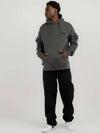 Fuzzy Dice Fleece Hoodie Pigment Washed Grey - STUSSY - BALAAN 6