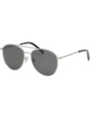 Eyewear Round Sunglasses Silver - S.T. DUPONT - BALAAN 1