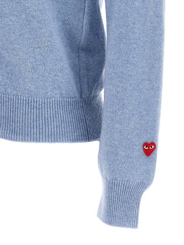 Comme Des Garçons Play 'Small Heart' Cardigan - COMME DES GARCONS PLAY - BALAAN 4