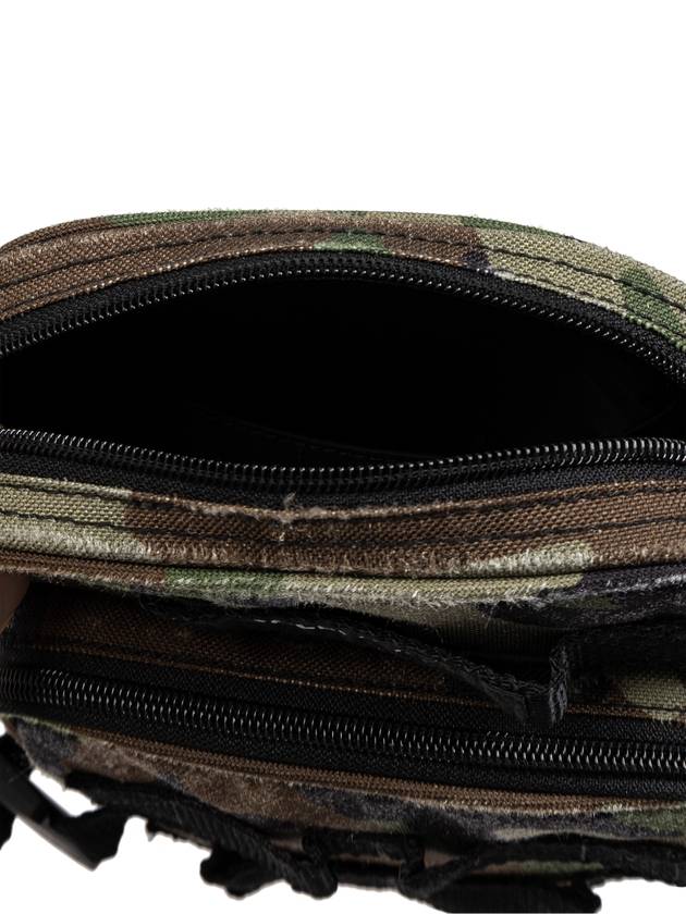 Army Camo Print Crossbody Messenger Bag Dark Green - BALENCIAGA - BALAAN 6