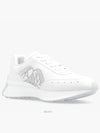 Sprint Runner Logo Low Top Sneakers White - ALEXANDER MCQUEEN - BALAAN 3