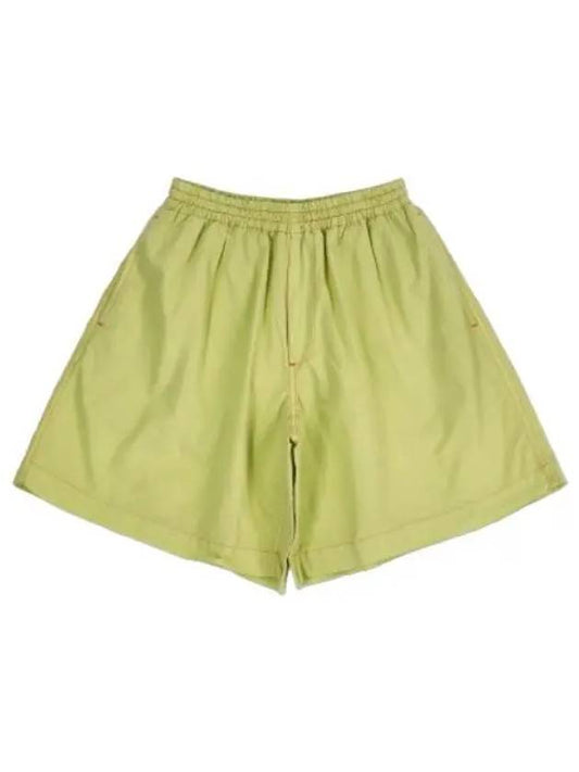 Elastic Shorts Pants Apple Green - SUNNEI - BALAAN 1