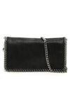 silver Farabella shoulder bag black - STELLA MCCARTNEY - BALAAN 1