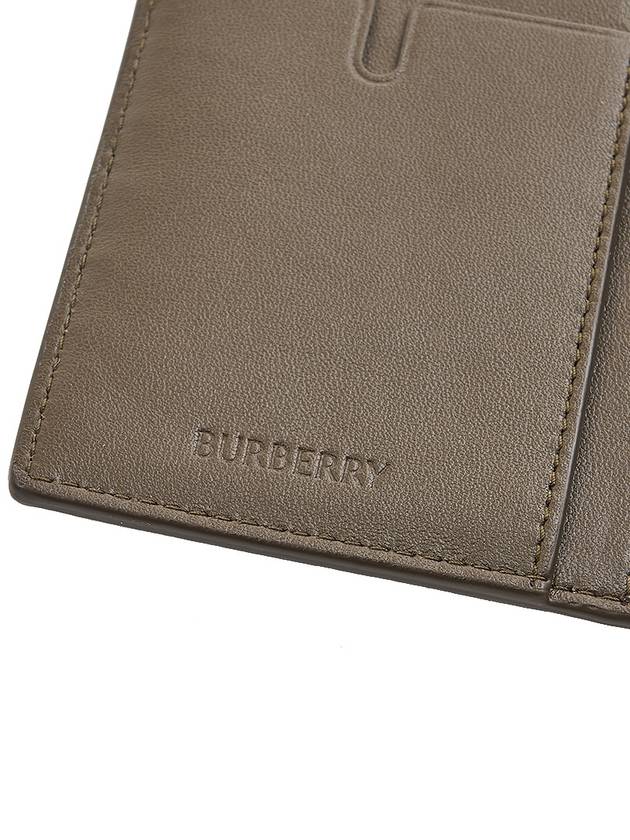 Check Bifold Card Wallet Sand - BURBERRY - BALAAN 9