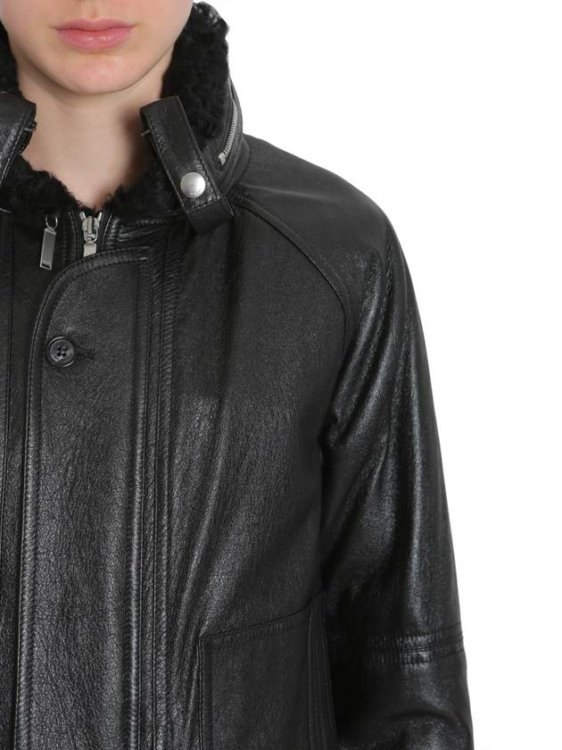 leather bomber jacket 483183YC2JA1000 B0040167963 - SAINT LAURENT - BALAAN 5