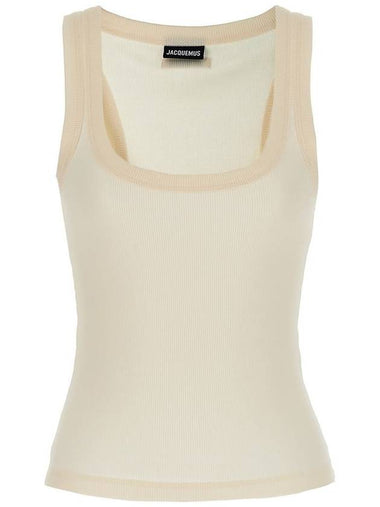 Jacquemus 'Le Debardeur Gros Grain' Tank Top - JACQUEMUS - BALAAN 1