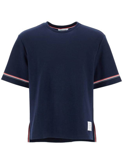 Short Sleeve T Shirt MJS282A J0199415 - THOM BROWNE - BALAAN 2