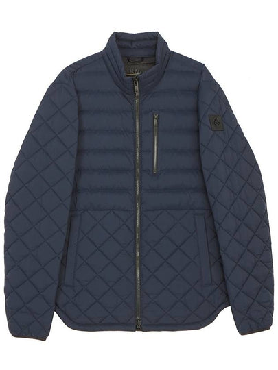 Boyenton Quilted Zip-Up Jacket Navy - MOOSE KNUCKLES - BALAAN 2