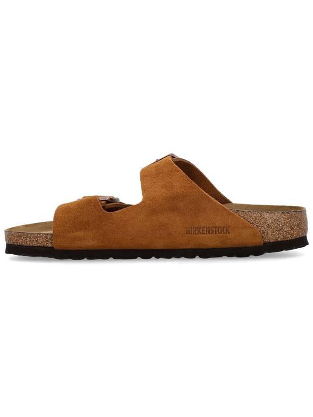 Arizona SFB Suede Slippers Mink - BIRKENSTOCK - BALAAN 4