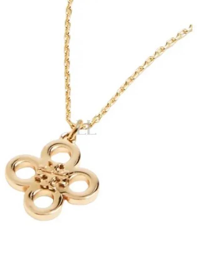 Kira Clover Pendant Necklace Gold - TORY BURCH - BALAAN 2