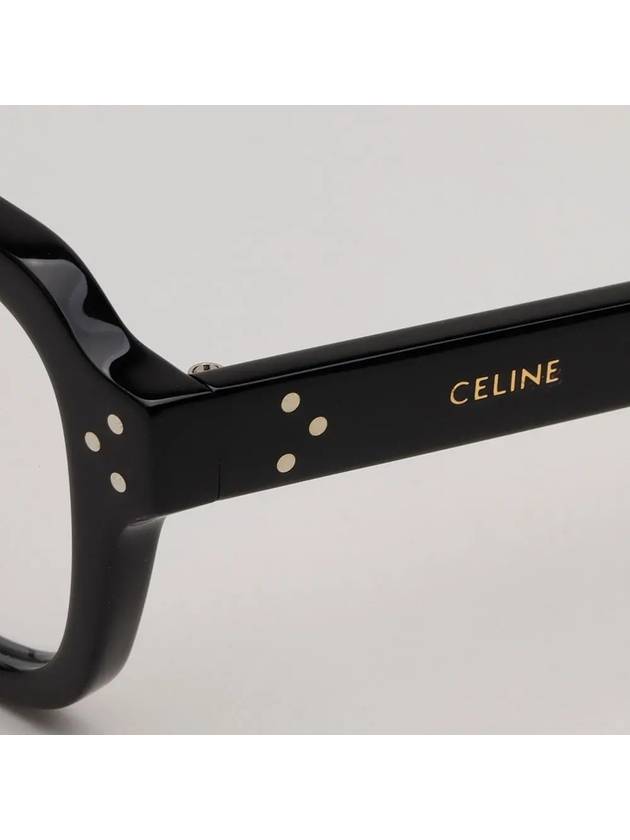 Glasses frame CL50097I 001 horn rim square black - CELINE - BALAAN 5