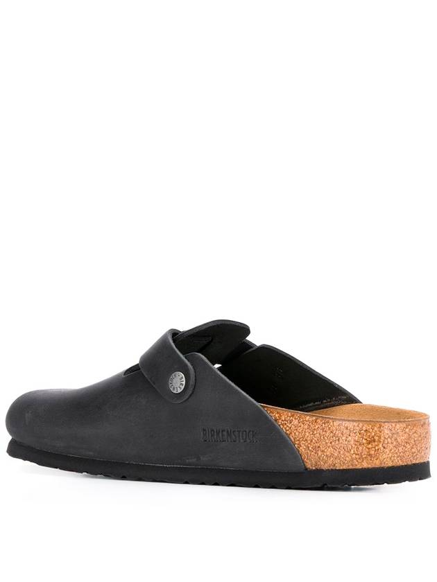 Leather Boston Sandals Black - BIRKENSTOCK - BALAAN 4