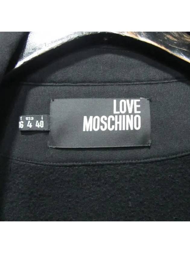 Smith Market Used Luxury Black Jacket Women s Clothing - MOSCHINO - BALAAN 5