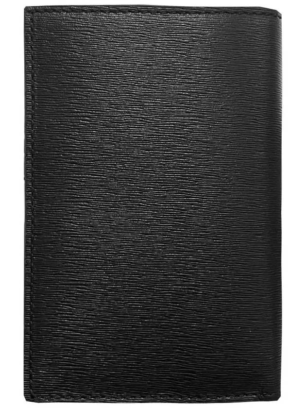 Logo Leather Half Wallet Black - PAUL SMITH - BALAAN 4