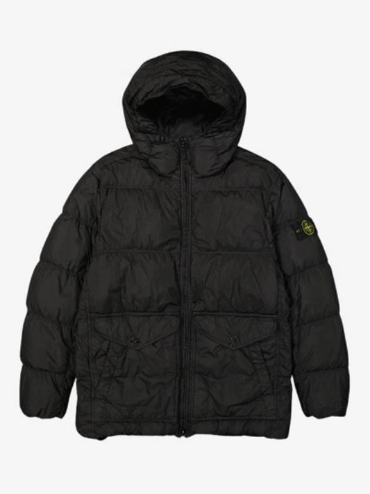 Crinkle Reps Re-Nylon Down Padding Black - STONE ISLAND - BALAAN 2