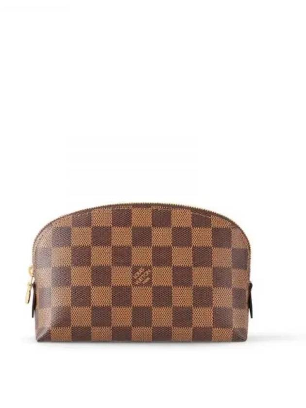 Damier Cosmetic Pouch Bag Brown - LOUIS VUITTON - BALAAN 2