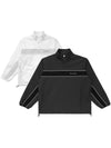 Malbon Men s Long Sleeve Bermuda Popover Anorak Jacket Black - MALBON GOLF - BALAAN 4