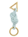 Triangle Napa Key Holder Pale Blue - BOTTEGA VENETA - BALAAN 2