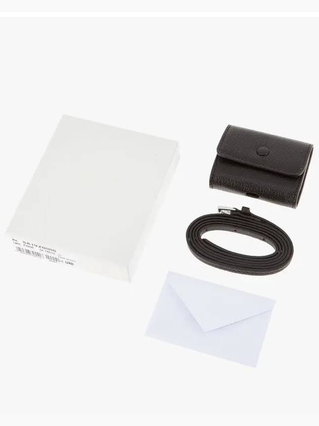 Leather Airpods Case Black - MAISON MARGIELA - BALAAN 4