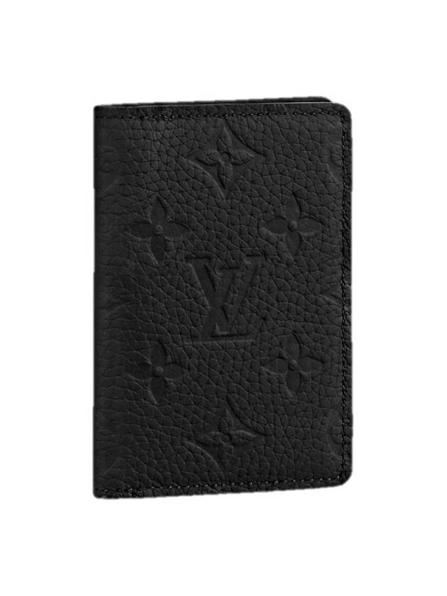 Pocket Organizer Card Wallet Black - LOUIS VUITTON - BALAAN 2