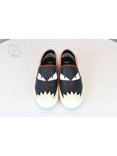 Women s Monster Slip On Sneakers 8E5110 Condition - FENDI - BALAAN 2