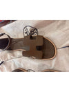 Santorini Sandals Etoupe - HERMES - BALAAN 4