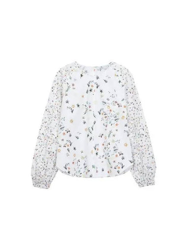 PS Women s Seedhead Cotton Raglan Top White - PAUL SMITH - BALAAN 1