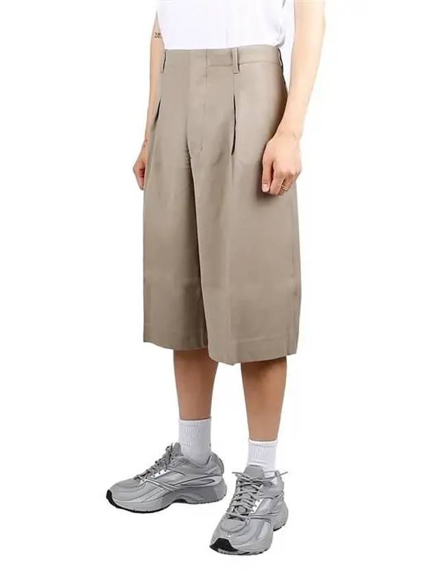 HSO305 VI0007 2811 Long Bermuda Short Pants - AMI - BALAAN 1