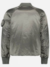 Men's Nylon Bomber Jacket Grey - FENDI - BALAAN 3