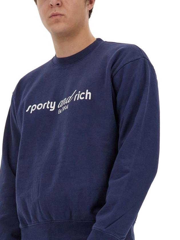 Sporty & Rich Co Logo Sweatshirt Unisex - SPORTY & RICH - BALAAN 6