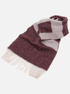 Maro Big Logo Muffler Bordeaux - A.P.C. - BALAAN.