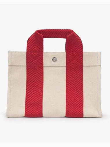 Small Nautical Strap Tote Bag Red TOTESNRED - RUE DE VERNEUIL - BALAAN 1