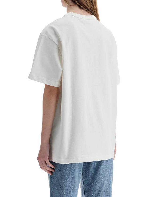 Boxy Petit VPC Short Sleeve T-Shirt White - A.P.C. - BALAAN 5