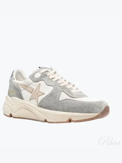 Running Sole Canvas Toe Star Low Top Sneakers Grey - GOLDEN GOOSE - BALAAN 2