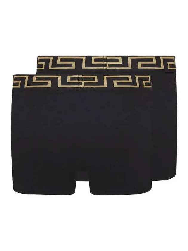 Men's Greca Border Boxer Briefs 2 Pack Black - VERSACE - BALAAN 3