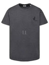 Zafferh Logo Print Short Sleeve T-Shirt Anthracite - ISABEL MARANT - BALAAN 2