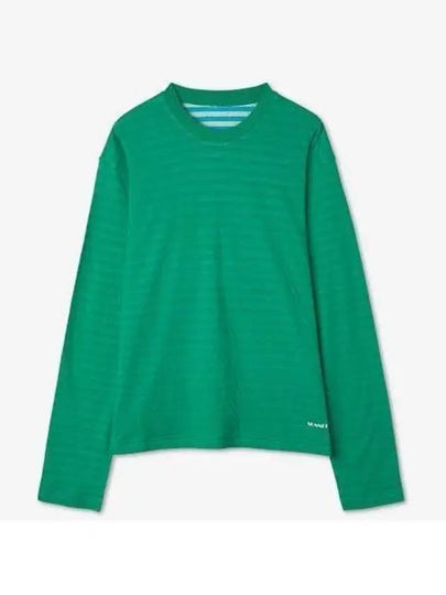 Reversible Stripe Long Sleeve T-Shirt Green - SUNNEI - BALAAN 2